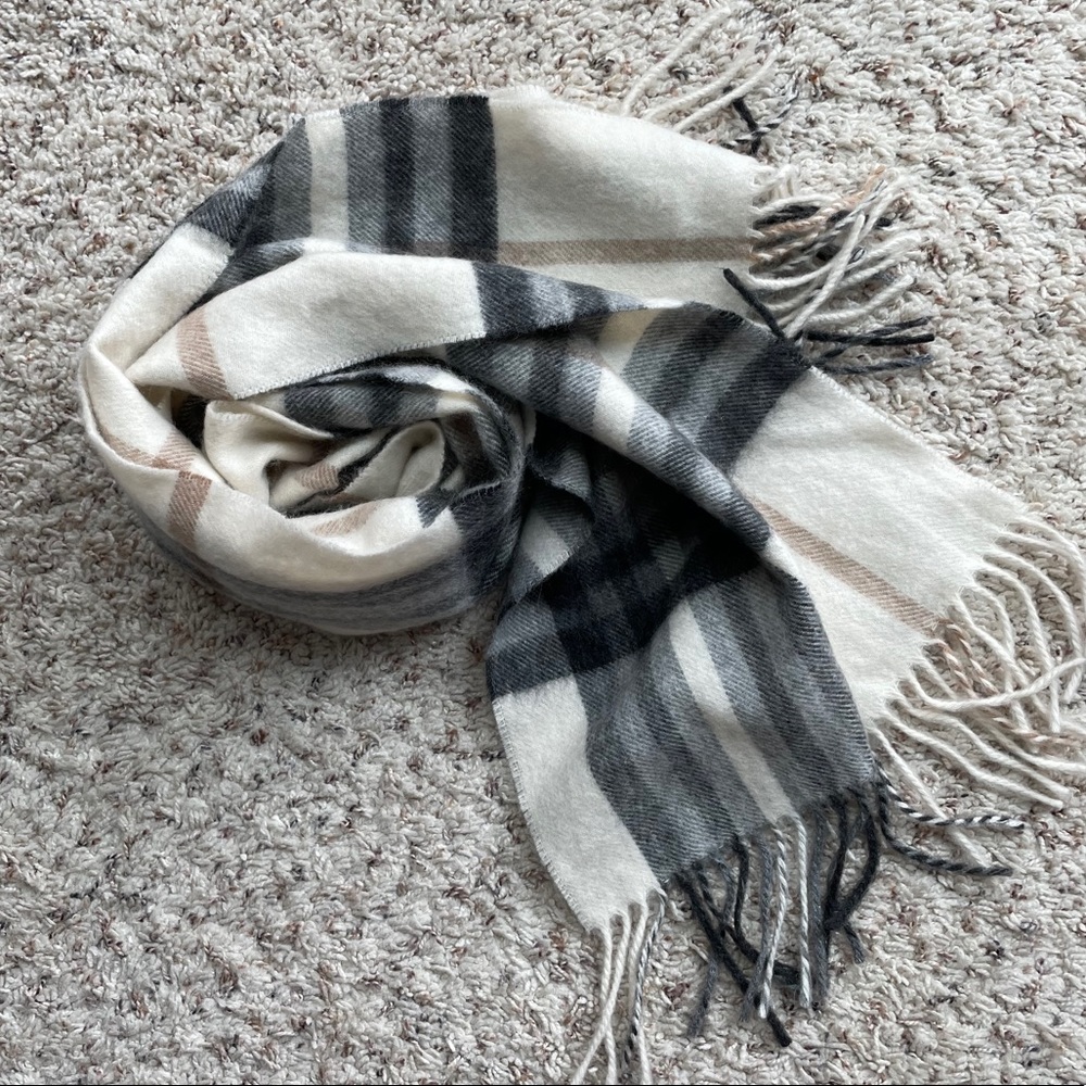 Plaid soft scarf